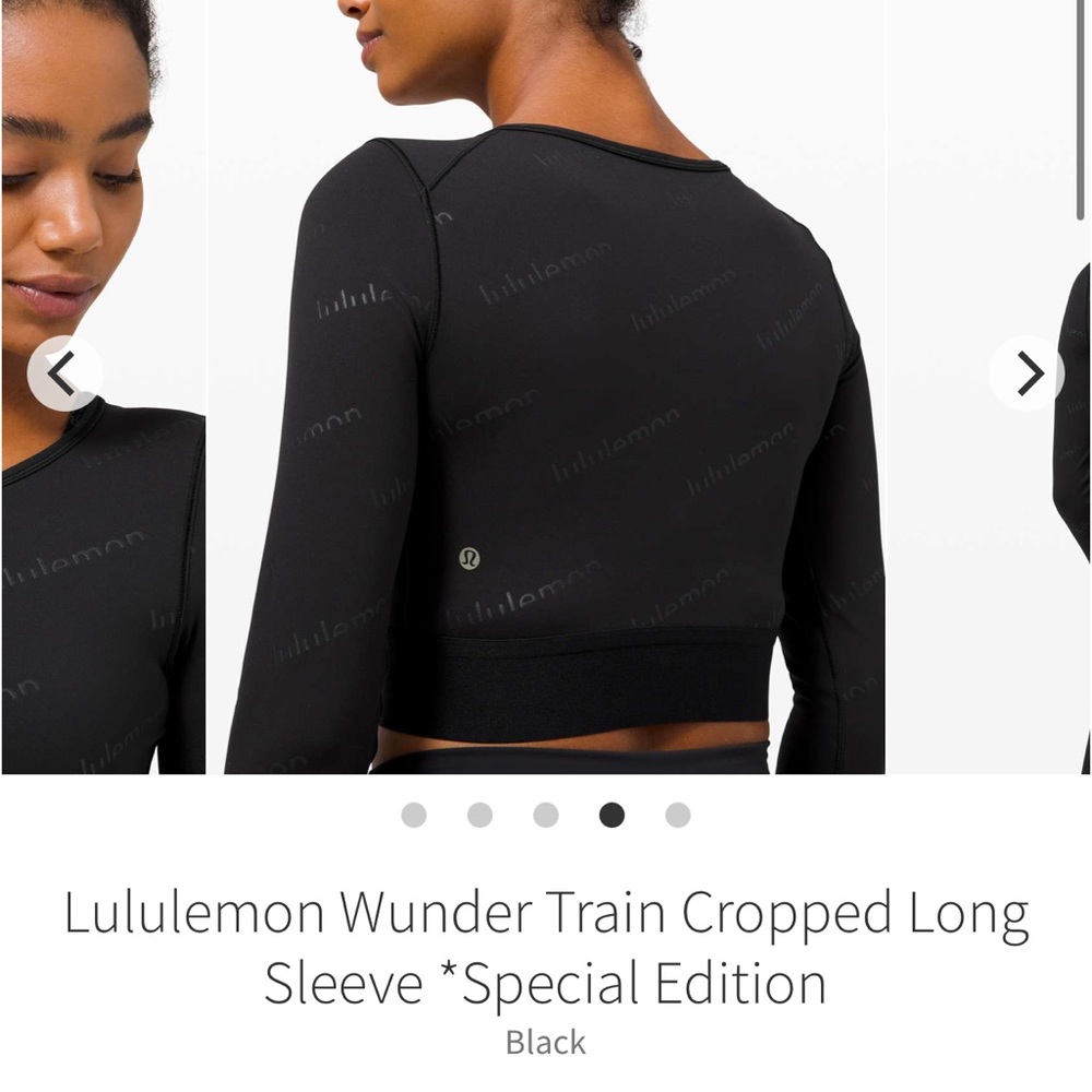 Lululemon Special Edition cropped Wunder